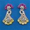 American Diamond Classic Earring with Carat Plating