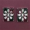 American Diamond Tops with Rhodium Plating