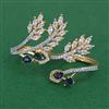 American Diamond Classic Ring with 2 Tone Plating