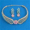 American Diamond Classic Necklace with Carat Plating