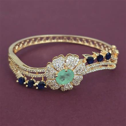 American Diamond Openable kada with Carat Plating