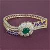 American Diamond Openable kada with Carat Plating