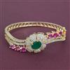 American Diamond Openable kada with Carat Plating