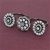 American Diamond Classic Ring with Black Plating