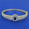 American Diamond Openable kada with 2 Tone Plating