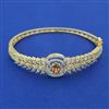 American Diamond Openable kada with 2 Tone Plating