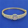 American Diamond Openable kada with 2 Tone Plating