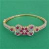 American Diamond Openable kada with 2 Tone Plating