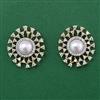 American Diamond Tops with Rhodium Plating 2 Tone Plating