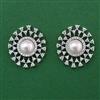 American Diamond Tops with Rhodium Plating 2 Tone Plating