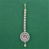 American Diamond Classic Tikka with 2 Tone Plating