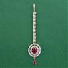 American Diamond Classic Tikka with 2 Tone Plating