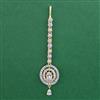 American Diamond Classic Tikka with 2 Tone Plating