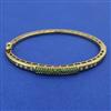 American Diamond Openable kada with Mehndi Plating