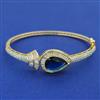American Diamond Openable kada with 2 Tone Plating