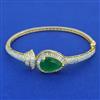 American Diamond Openable kada with 2 Tone Plating