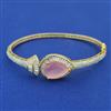 American Diamond Openable kada with 2 Tone Plating