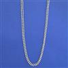 American Diamond Pearl Mala with Gold Plating