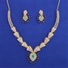 American Diamond Classic Necklace with Carat Plating