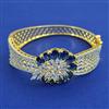 American Diamond Openable kada with 2 Tone Plating