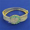 American Diamond Openable kada with 2 Tone Plating
