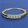 American Diamond Openable kada with 2 Tone Plating