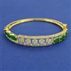 American Diamond Openable kada with 2 Tone Plating