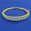American Diamond Openable kada with 2 Tone Plating