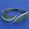 American Diamond Openable kada with Black Plating