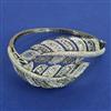 American Diamond Openable kada with Rhodium Plating 2 Tone Plating