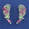 American Diamond Earcuff with Carat Plating