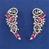 American Diamond Earcuff with Carat Plating