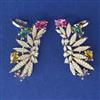 American Diamond Earcuff with Carat Plating