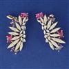 American Diamond Earcuff with Carat Plating