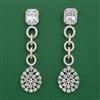 American Diamond Classic Earring with 2 Tone Plating