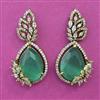 American Diamond Classic Earring with Mehndi Plating