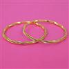 American Diamond Delicate Bangles with Gold Plating