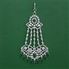 American Diamond Classic Pasa with Rhodium Plating