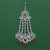 American Diamond Classic Pasa with Rhodium Plating
