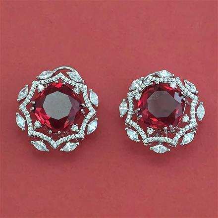 American Diamond Tops with Rhodium Plating