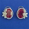 American Diamond Tops with Rhodium Plating