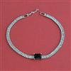 American Diamond Classic Bracelet with Rhodium Plating