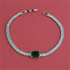American Diamond Classic Bracelet with Rhodium Plating