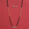 American Diamond Classic Mangalsutra with Carat Plating