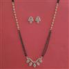 American Diamond Classic Mangalsutra with Carat Plating