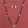 American Diamond Classic Mangalsutra with Carat Plating