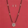American Diamond Classic Mangalsutra with Carat Plating
