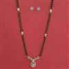American Diamond Classic Mangalsutra with Carat Plating