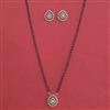 American Diamond Classic Mangalsutra with Carat Plating