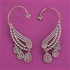 American Diamond Earcuff with Mehndi Plating